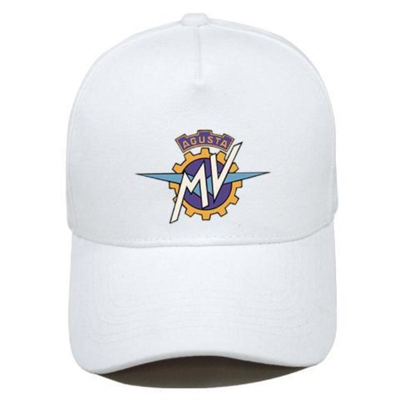 Moto Cap Katoenen print Unisex voor MV AGUSTA Baseball Caps Kpop Hip Hop Dad Hats Fashion Unisex Vrouwen Snapback Verstelbare Golf Zonbescherming