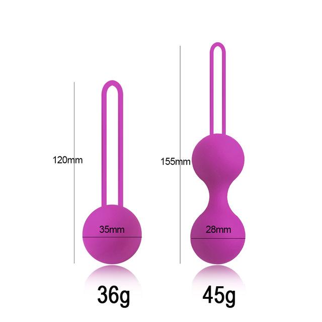 Safe Silicone Smart Ball Kegel Ball Ben Wa Ball Vagina Tighten Exercise Machine Vaginal Geisha Ball Sex Toys for Women