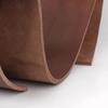 Hardcore leather material 4mm thick deep brown high-density yellow cow head layer, vegetable tanned leather knife sheath, waist