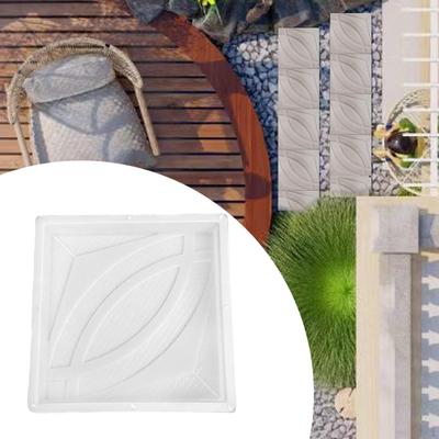 Basamak Taşı Döşeme Taşı Beton Tuğla Yapımı Döküm DIY Yeniden Kullanılabilir Kare Döşeme Kare Çimento Aletleri