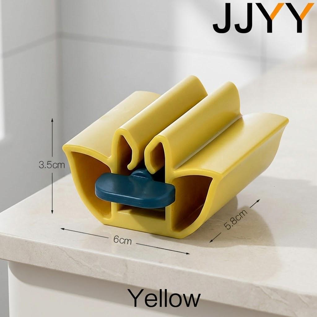 

Facial Cleanser Toothpaste Extruder Tube Pressing Machine for Oral Care Bathroom Supplies Easy Squeeze Toothpaste Dispenser жовтий