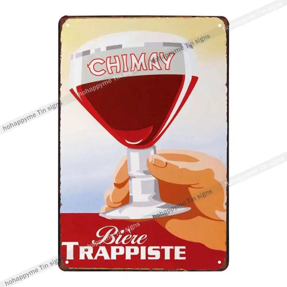 Home Decor Metal Plates Signs Belgium Beer Tin Painting Decoration Bar Club Cafe Man Cave Poster Vintage Wall Art Plaque 20x30cm