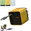 80W Charger Retractable USB C Cable 3 Devices Simultaneous Fast Charge Foldable For Office Travel