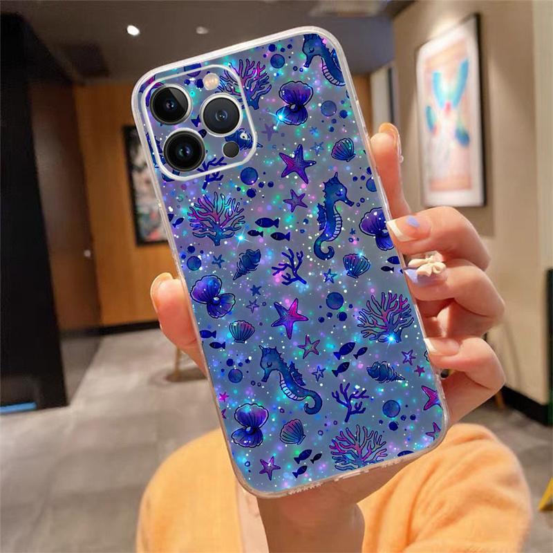 Phone Case For Iphone 17ProMax 17 Pro Air 16 15 14 13 Pro Max 16 15 14 13 Pro 15Plus Ocean Starfish