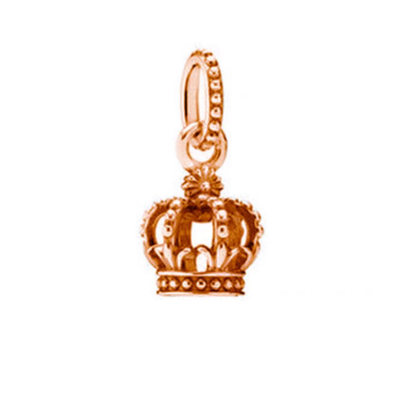 Rose gold plated Exquisite Bead Sparkling Pink Hot Air Balloon Dangle Charm for Women fit European Original Bracelet DIY Jewelry