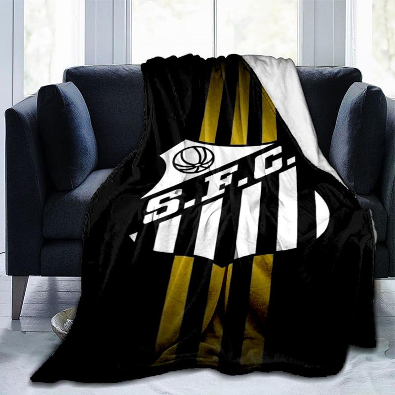 Fc Crest Design Printed Throws Blanket Soft Flannel Blankets for Couch Bed Gifts for Men Women Picnic Blanket Christmas Gifts