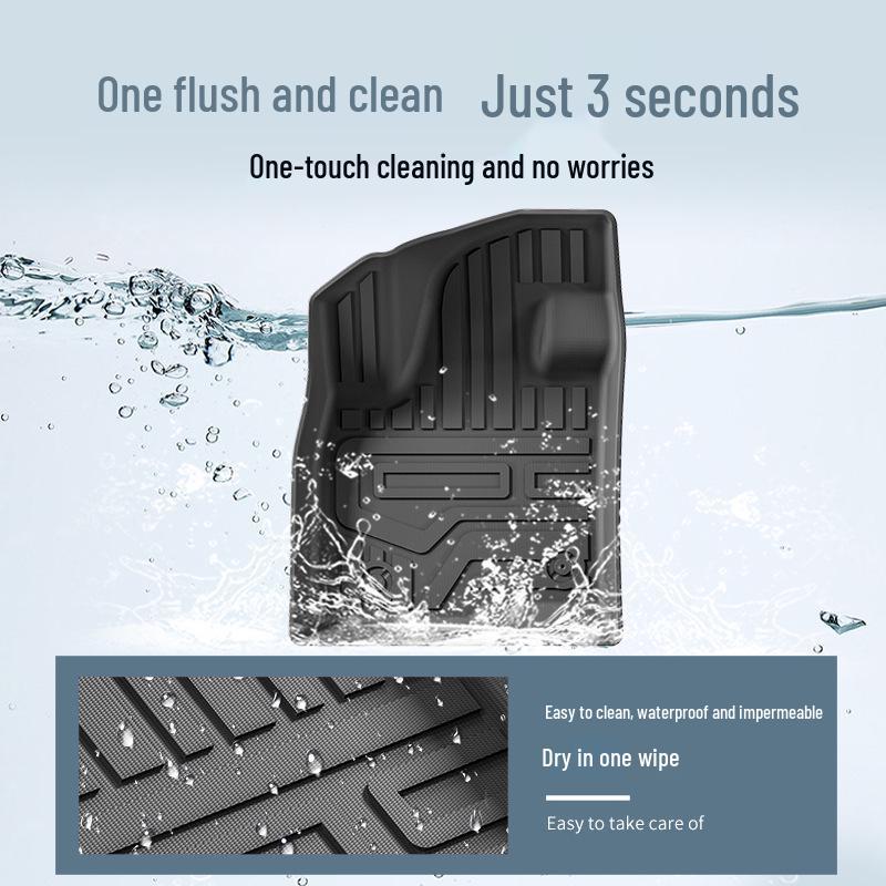 Eco-friendly TPE Floor Mats for 2024 Beijing BJ30: Car, Trunk, and Seat Backrest Mats