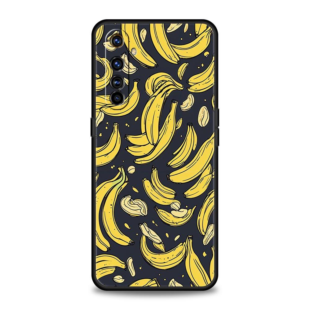 

Funny Bite Apple Banana Soft TPU For Realme 13 12 11 10 9 Pro Plus GT3 GT2 C21 C25 C35 C53 C55 C67 Pro 5G Phone Case Cover Capas 12 Plus 5G