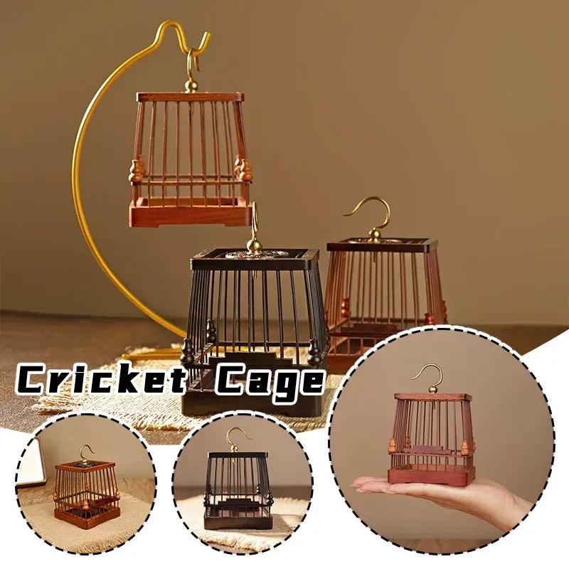 9x7.5cm Grasshopper Cage Cricket Insect Pet Cage House Catcher Feeding Wood Cage Small Parrots Finch Pets Birdcages New