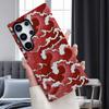 Luxury Striped Pink On Pink Phone Case For SamsungS25 Ultra S24 Fe S23 S22 S21 A56 A36  Plus Shell Double-layer Back Cover