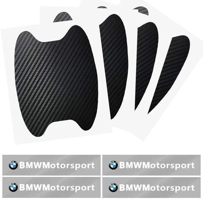 8 ks Ochranná fólie na auto Stylingová nálepka na dveře Ochranná fólie proti poškrábání rukojeti auta Pro BMW F30 F10 E90 F20 E46 E60 E70 E91