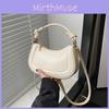 Fashionable Minimalist Knotted Handbag 2024 Summer Versatile Ladies Shoulder Bag Street Style Chic Pu Crossbody Bag