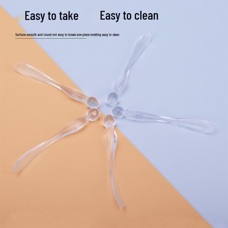 Acrylic Eye Cream Applicator Stick - 2024 New Transparent Facial Lifting Makeup Tool