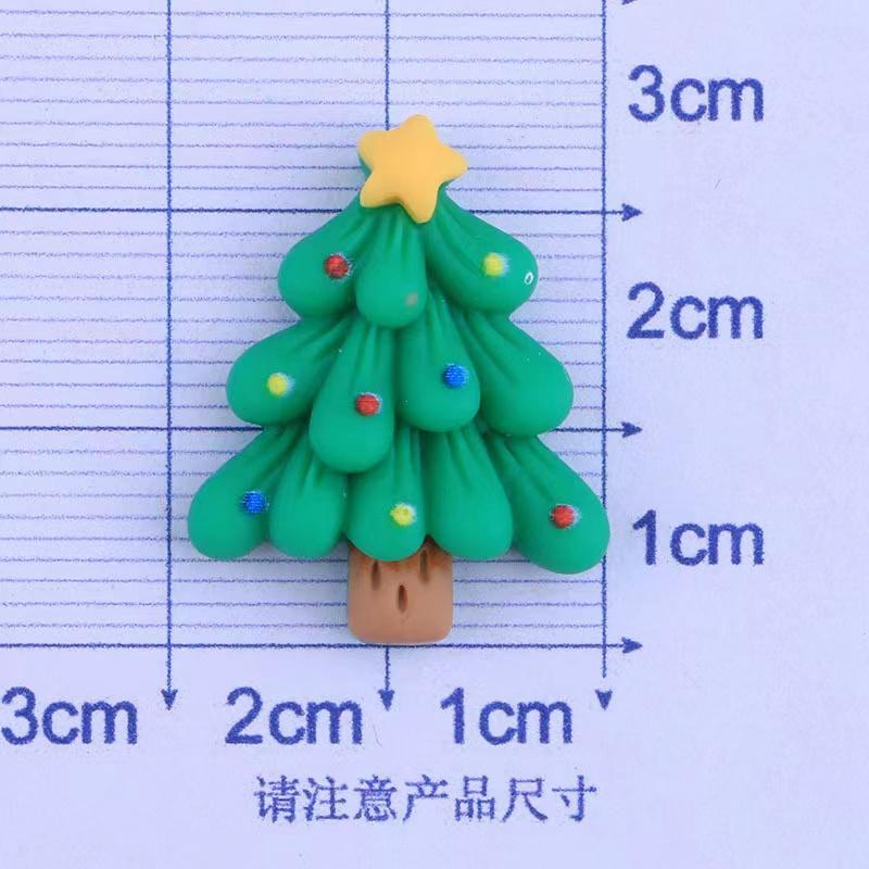 12Pcs New Cute Mini Christmas Series Flat Back Resin Cabochons Scrapbooking DIY Jewelry Craft Decoration Accessorie