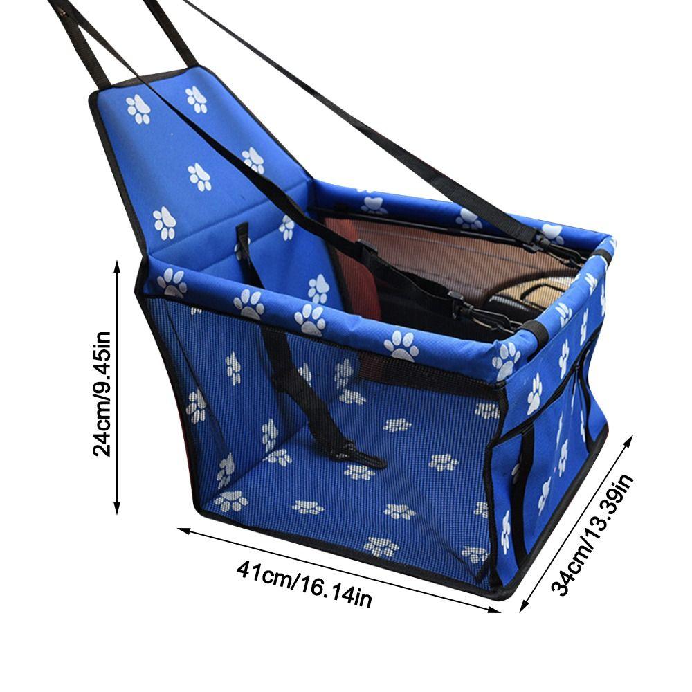 Safe Waterproof Dog/Cat Car Seat Cushion Scratch Proof Foldable Pet Carrier Bag Hanging Pet Safety Bag Travel