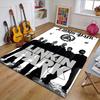1 Stück Linkin Park 3 Design Bedruckter Teppich für Schlafzimmer Wohnzimmer Heimdekoration Teppiche Matte Rutschfeste Matte Teppich für das Bett