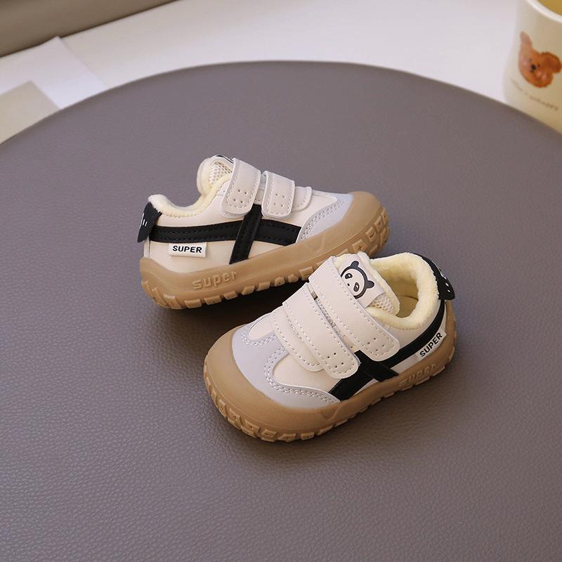 

Spring and Autumn New Style Children s Soft Sole Non-Slip Walking Shoes, Boys Velcro Stylish Shoes, Girls Fashionable Flats 26 чорний