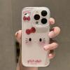 Space Shell Big Face Kitty Case for Apple 17 Pro Max/16 Transparent, 15 Plus, Cute and Simple for New 14 Models