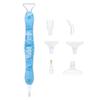 5D Resin Diamond Painting Pen with 6pcs Plastic Replacement Pen Heads Point Drill Pens DIY Art Crafts Diamond Painting