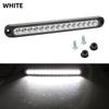 Universal 15LED Car Light Bar 12V Red Third Brake Light Rear Light Signal Side Marker Turn Signal Stop Warning Lamp High Mount