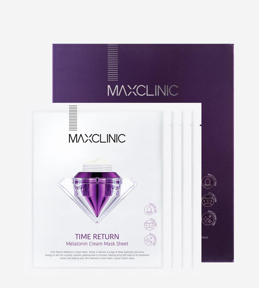 MAXCLINIC Time Return Melatonin Cream Mask 28g X 4ea