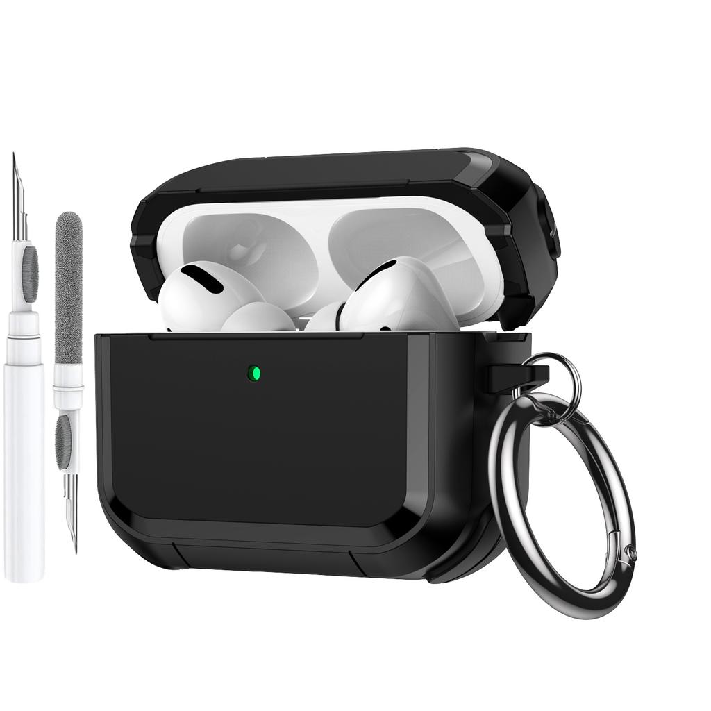 2025 New Armor For AirPods Pro 3 Case Protector Shockproof Accessories Charging Cover with Cleaning Kit for AirPods Pro 3 Case