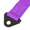 X AUTOHAUX Bumper Trailer Belt Tow Strap Tow Strap Aluminum Alloy Nylon 29 X 4.7cm Murasaki