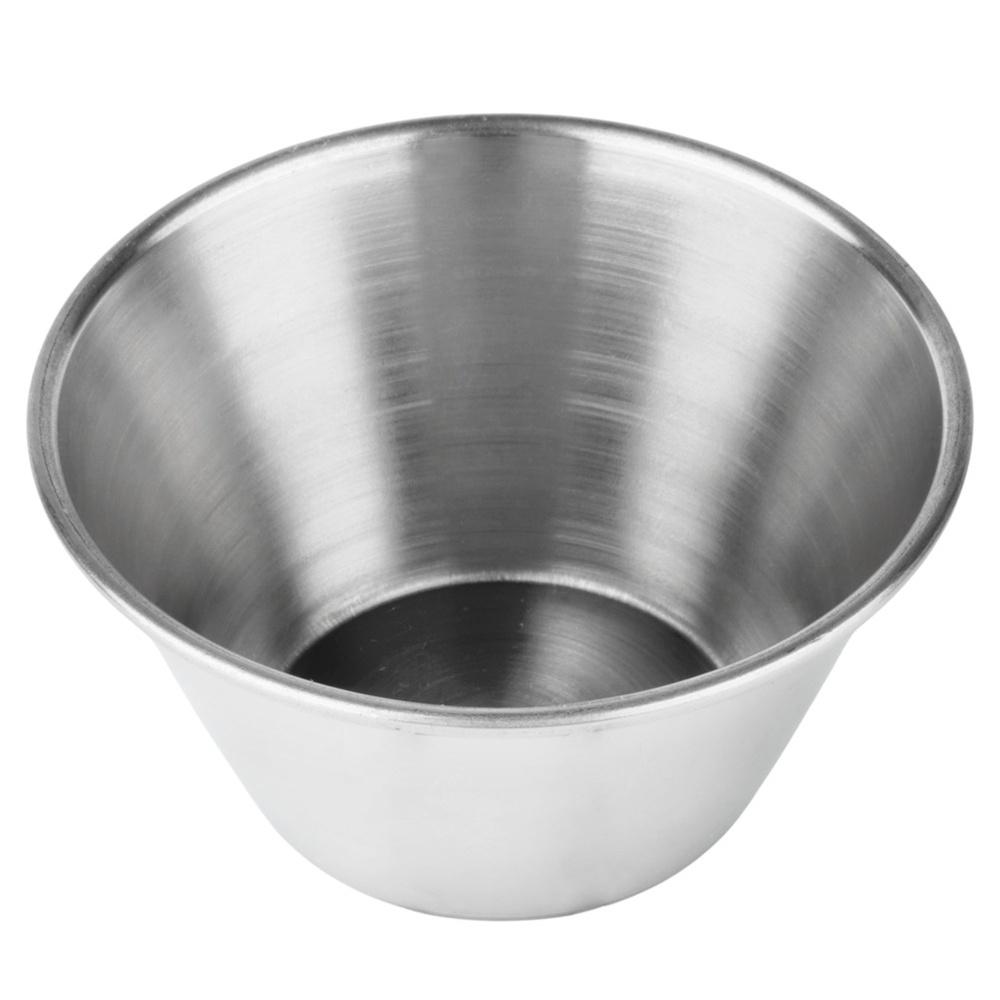 12X Miseczka Stalowa Na Sos Dip Sosjerka Miska Dipówka Pojemnik 7 Cm 90 Ml