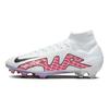 Nike Zoom Mercurial Superfly 9 Elite FG Disruption Pack Men Sneakers White Coconut-Milk Bright-Crimson DJ4977-101