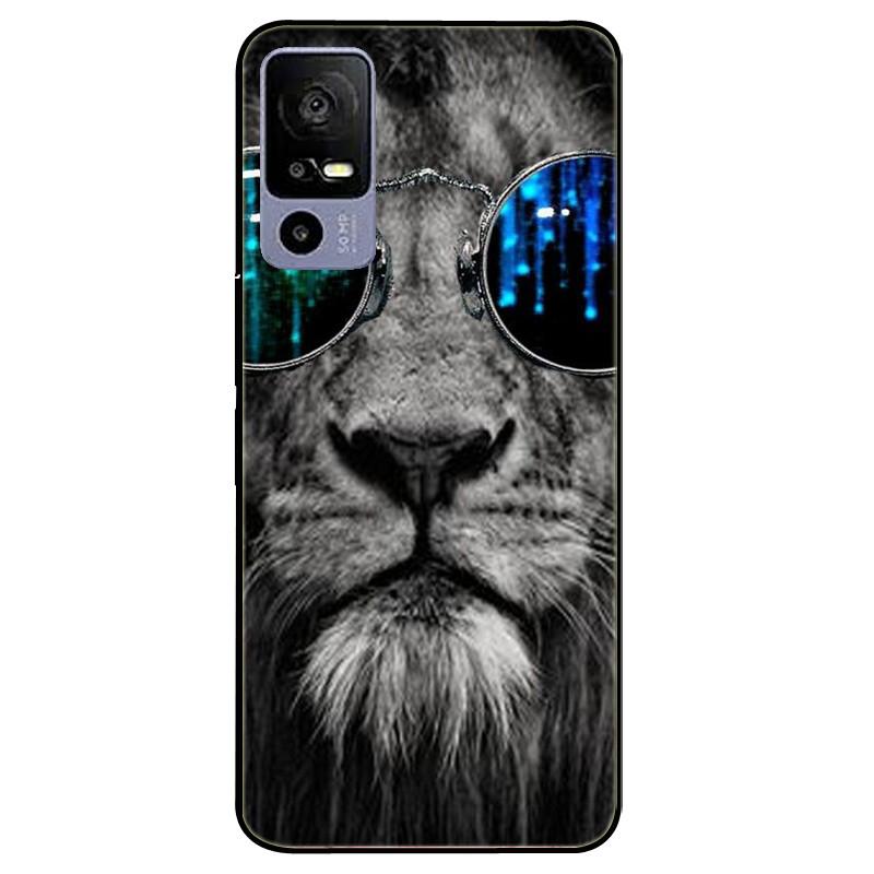 For TCL 40R 5G Case 6.6'' Silicone Soft Fashion TPU Phone Cover for TCL 40 R 5G Cases T771K T771A T771H Bumper Funda For TCL 40R