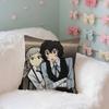 Anime BBungo StrayDogsS Cute Case Plush Fabric Soft Pillowcase Double Sided Print Cushion Cover Household Gifts