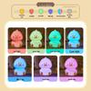 Cute Duck USB Rechargeable Silicone Night Light - Seven-Color Tap Light