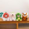 Dinosaur Cat Strawberry Plush Toy Doll Pp Cotton Filling Collectors Children
