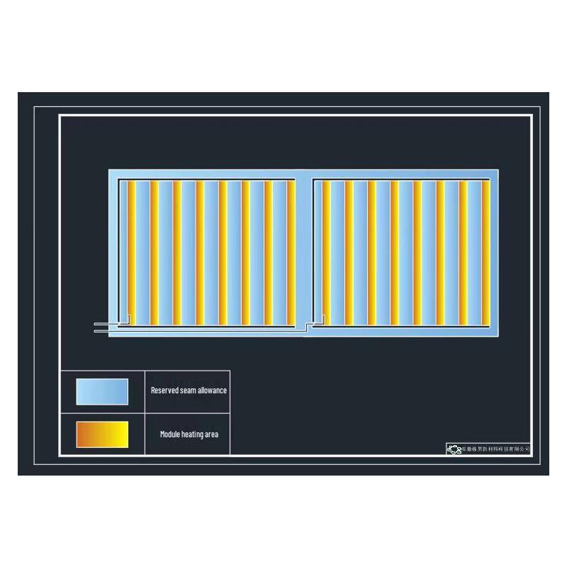 Graphene Electric Heating Shawl with Constant Temperature Floor Pad
