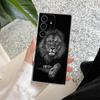 The Tigre Wolf Lion Animal S25Ultra Phone Case For Samsung Galaxy S25 S24 S23 S21 Ultra S20 FE S22 Plus A56 A55 Case Clear Cover