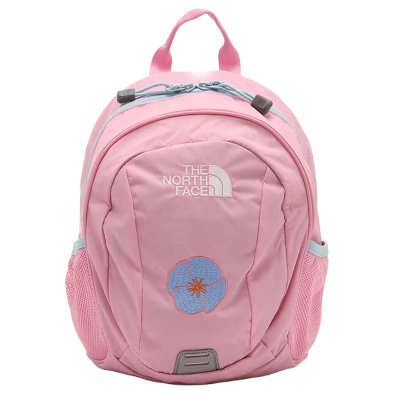 The North Face Homeslice 8L Logo Color Block Design Nylon Backpack Kids backpack Pink NMJ72361-PP Pink