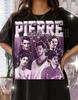 Pierre Niney Shirt, 90s Vintage Retro Bootleg Pierre Niney T-Shirt, French Actor Graphic Tee, Cinema Star Fan Apparel