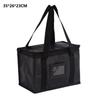 Large Insulated Thermal Tote Bag Zipper Cooler Storage Tote Bag For Food Delivery Camping Foil Lined Multi-Size