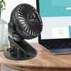Clip On Stroller Fan USB Mini Personal Desk Fan Rotation Cooling Fan