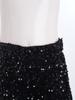 Kids Sparkling Velvet Shorts Elastic Waistband Sequins for Jazz Dance Stage Competition Wear