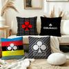 Colnago Logo Cushion Cover Pillowcase Upholstery Sofa Throw Pillow Home Decor Pillowcas