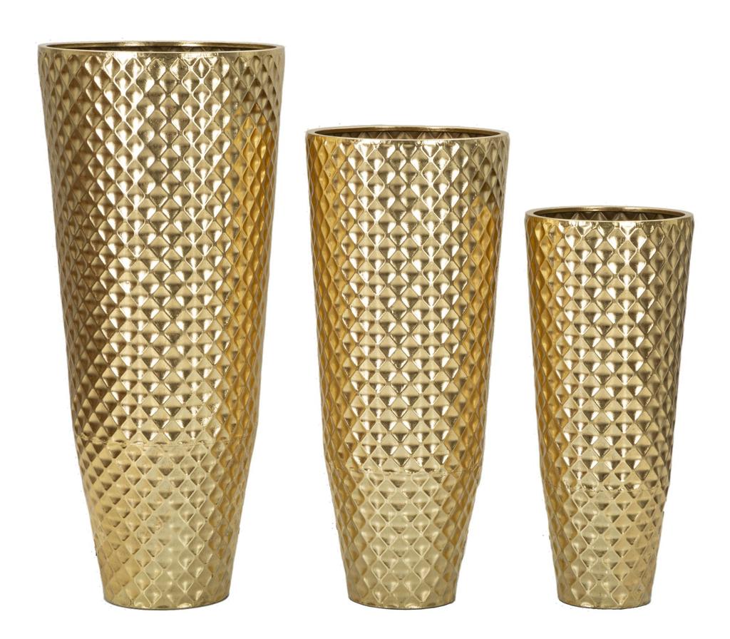 Vase Holder Glotty Set3 Pcs Cm Ø 48X110-40X93-33X77