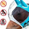 Breathable Mesh Horse Fly Mask with Ears - Mosquito-Proof and Comfortable.