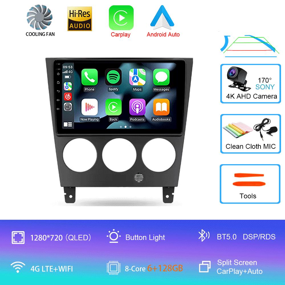 Car Radio Android 14 For Subaru Impreza GD GG 2002 - 2007 Navigation Multimedia Player Stereo WiFi+4G Video Head Unit BT DSP DVD