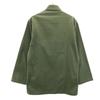 VINTAGE Herringbone Pattern Military jacket khaki Men's Used
