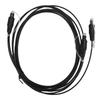1x2 Digital Optical Splitter Cable SPDIF for Toslink Fiber Optic Sound Splitter Cable For Home Theater HDTV Speaker