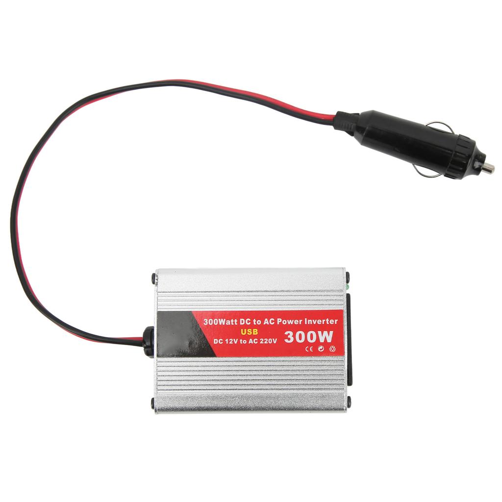 Modified Sine Wave Inverter Peak 300W Car Power Inverter DC 12V To 220V AC Converter for Laptops