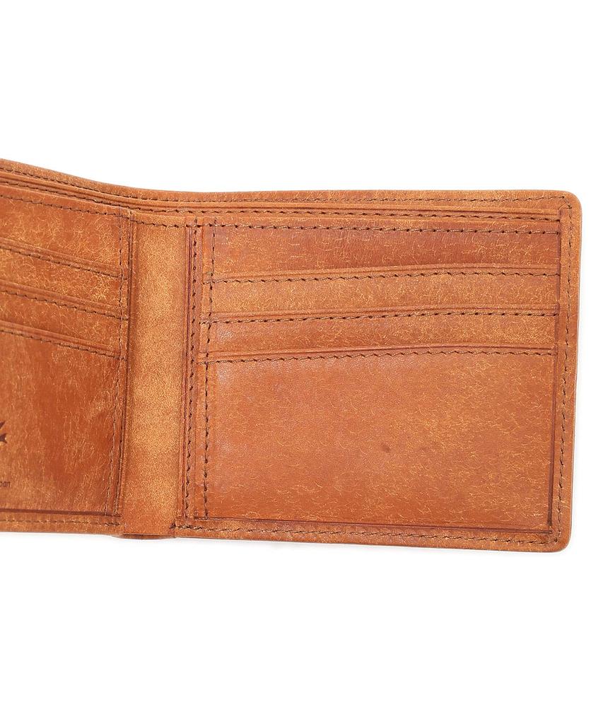Sotto Pueblo Leather Bifold Wallet, No Coin Purse, Genuine Leather, Card Slots, Dark Brown (so-w-0149)