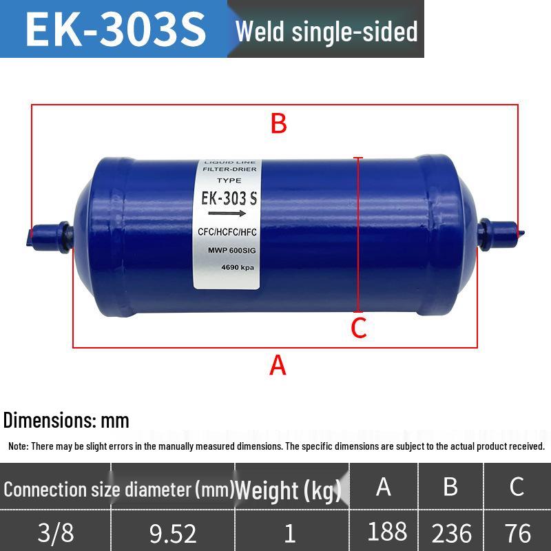 Central Air Conditioning Cold Storage Dryer Filter Unit - Refrigeration Accessories 083/084