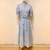 Moteriška suknelė su raišteliais Vasarinė Elegantiška Viengubo Krūtinės Pūstomis Rankovėmis Maxi Suknelė Vestidos Bohemiška Vasarinė Suknelė Šventinė Suknelė